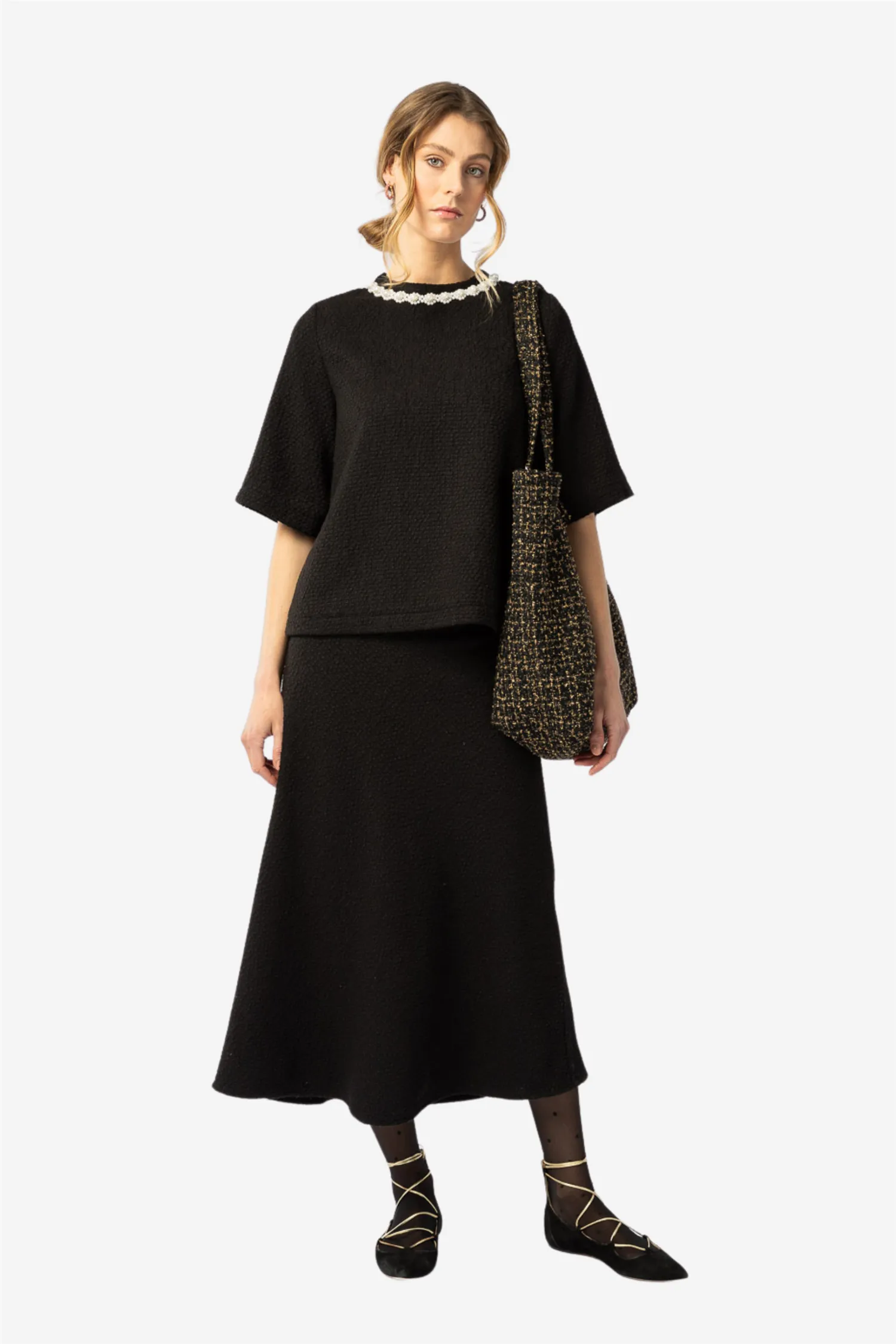 Laia Maxi Skirt Black