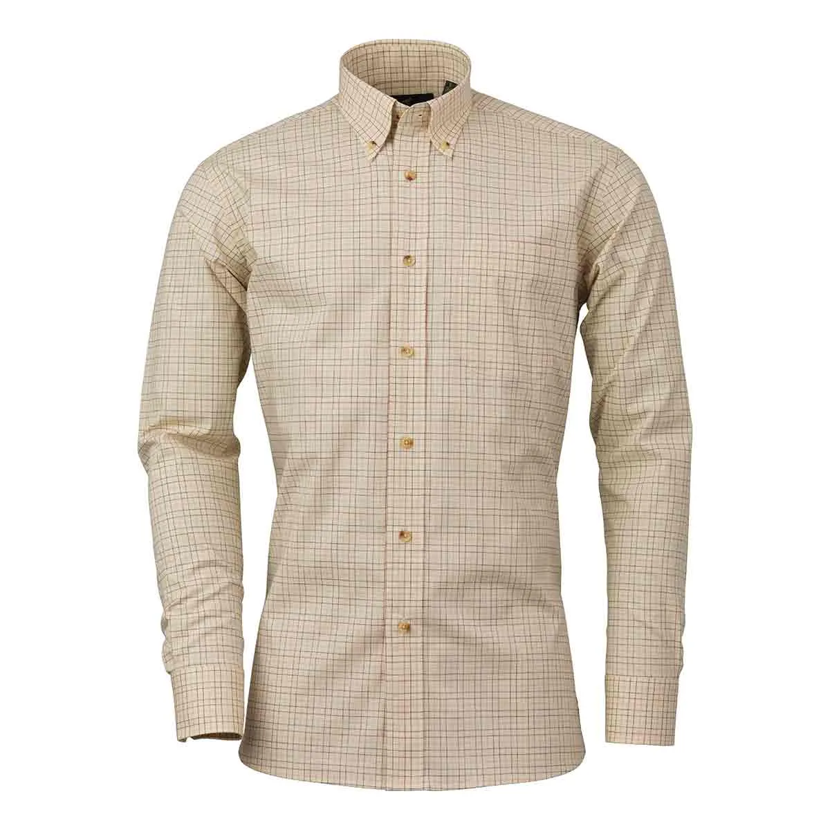 Laksen Alfie Mini Check Sporting Stretch Shirt