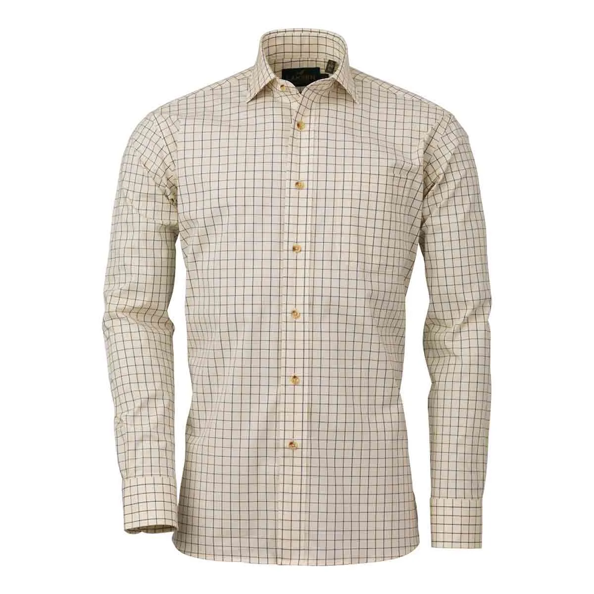 Laksen Nick Medium Check Sporting Stretch Shirt