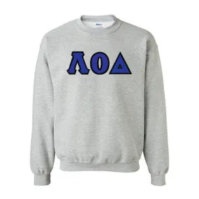 Lambda Omicron Delta Standards Crewneck Sweatshirt - G180 - TWILL