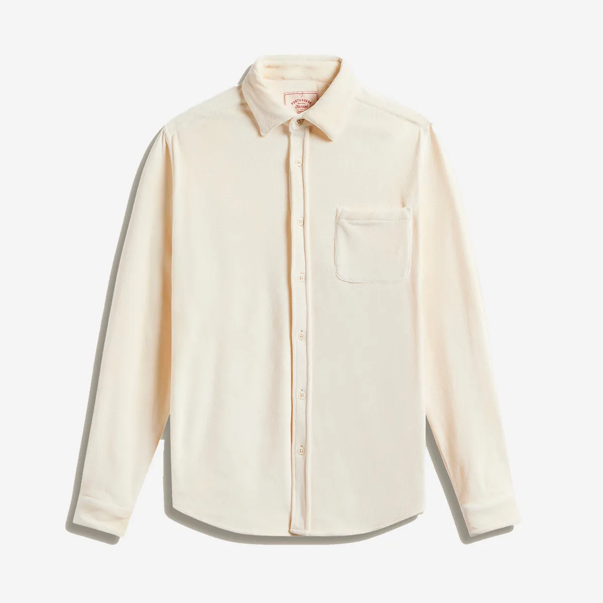 Lavra Plush Shirt - Off-White