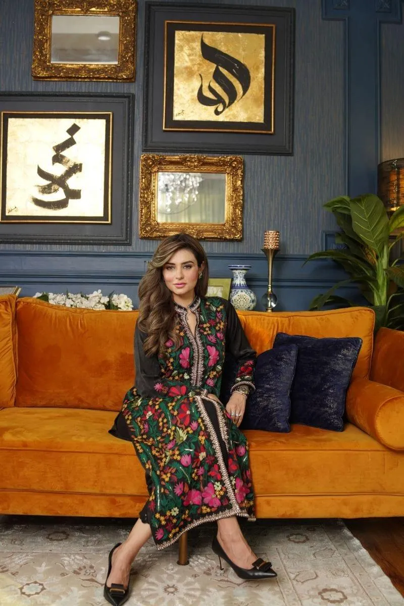 Leon - KASHMIRI NOIR - Black - 3 Piece