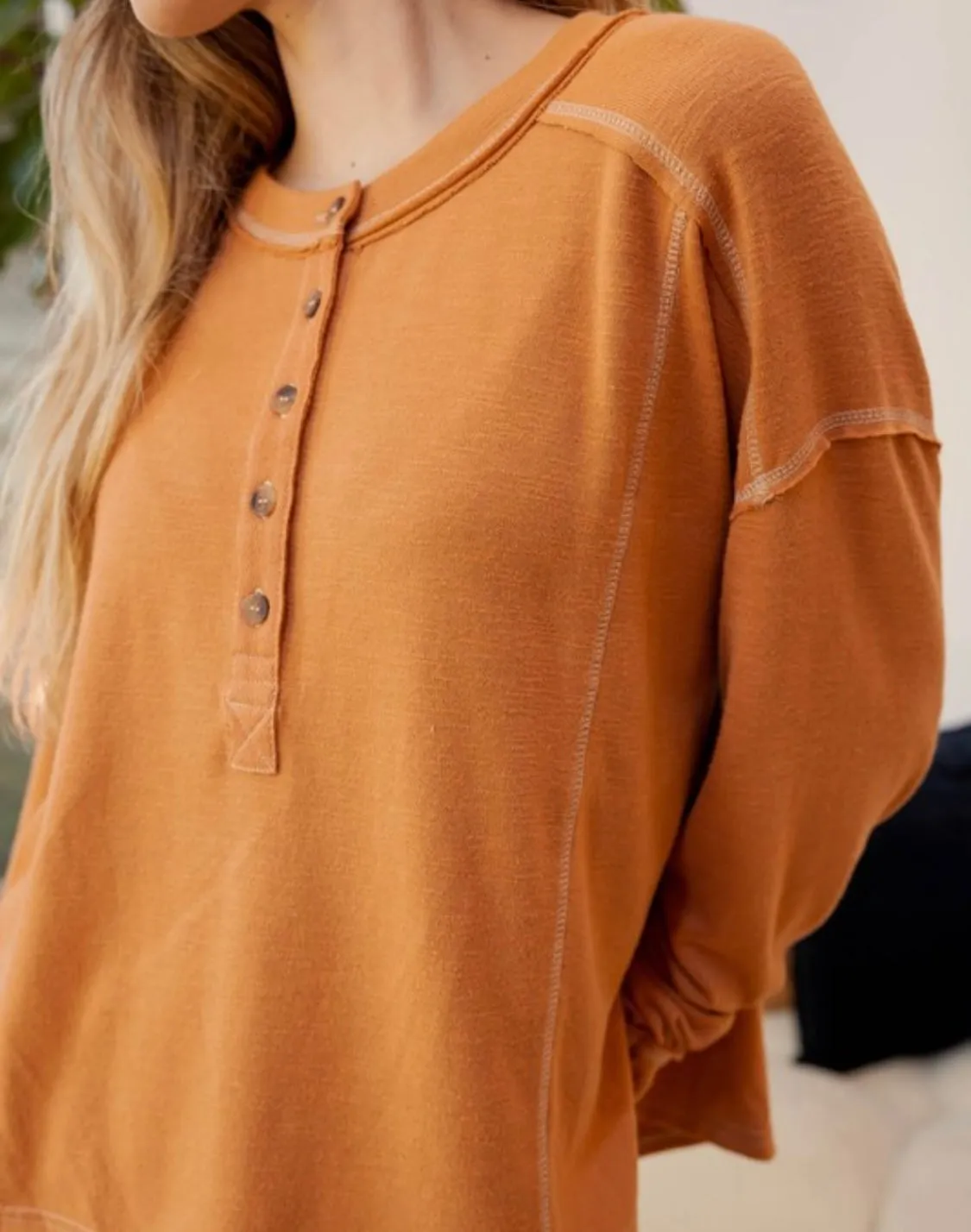 Lost in Layers Henley Top