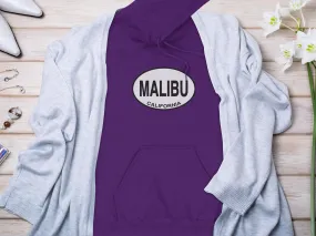 Malibu Mens Hoodie - Stylish Coastal Gear for Beach Lovers