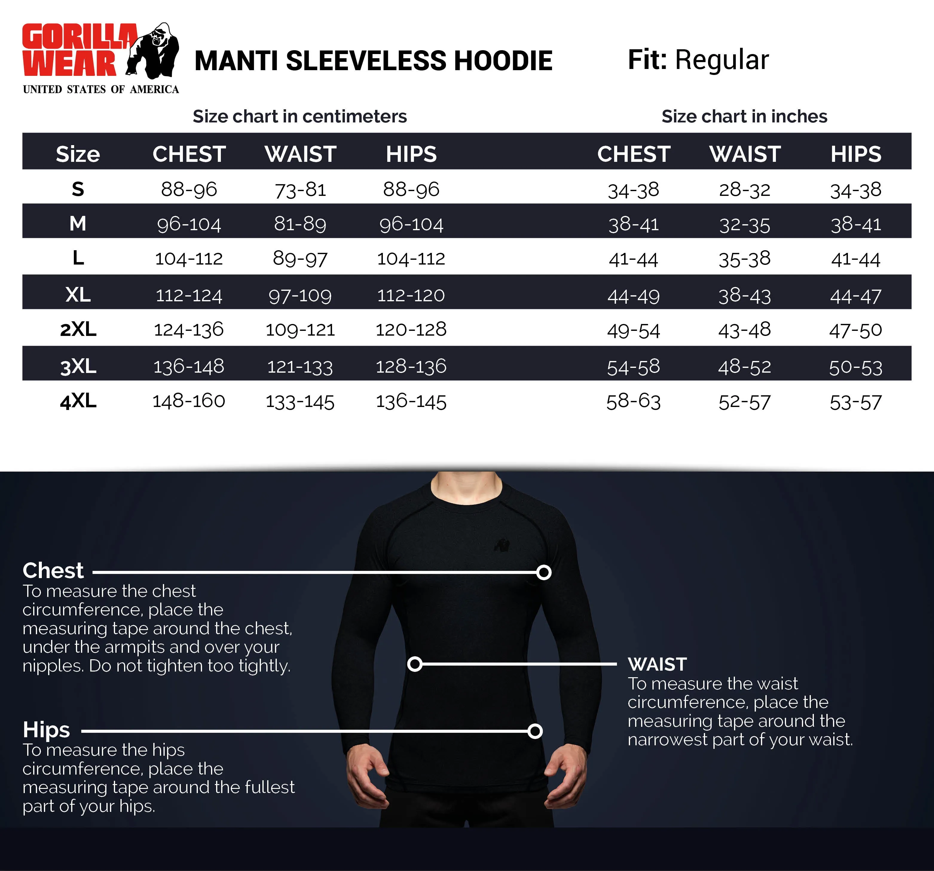 Manti Sleeveless Hoodie - Gray