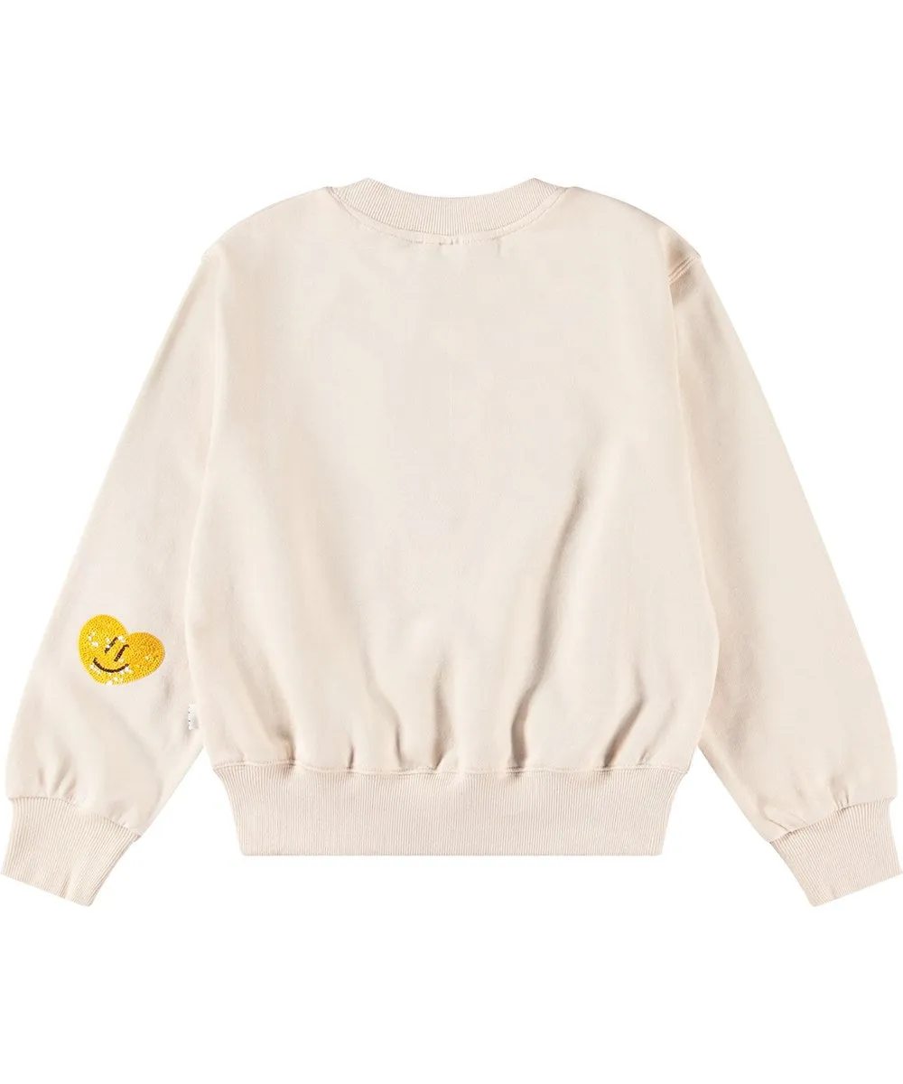 Marge Sequin Hearts sweatshirt