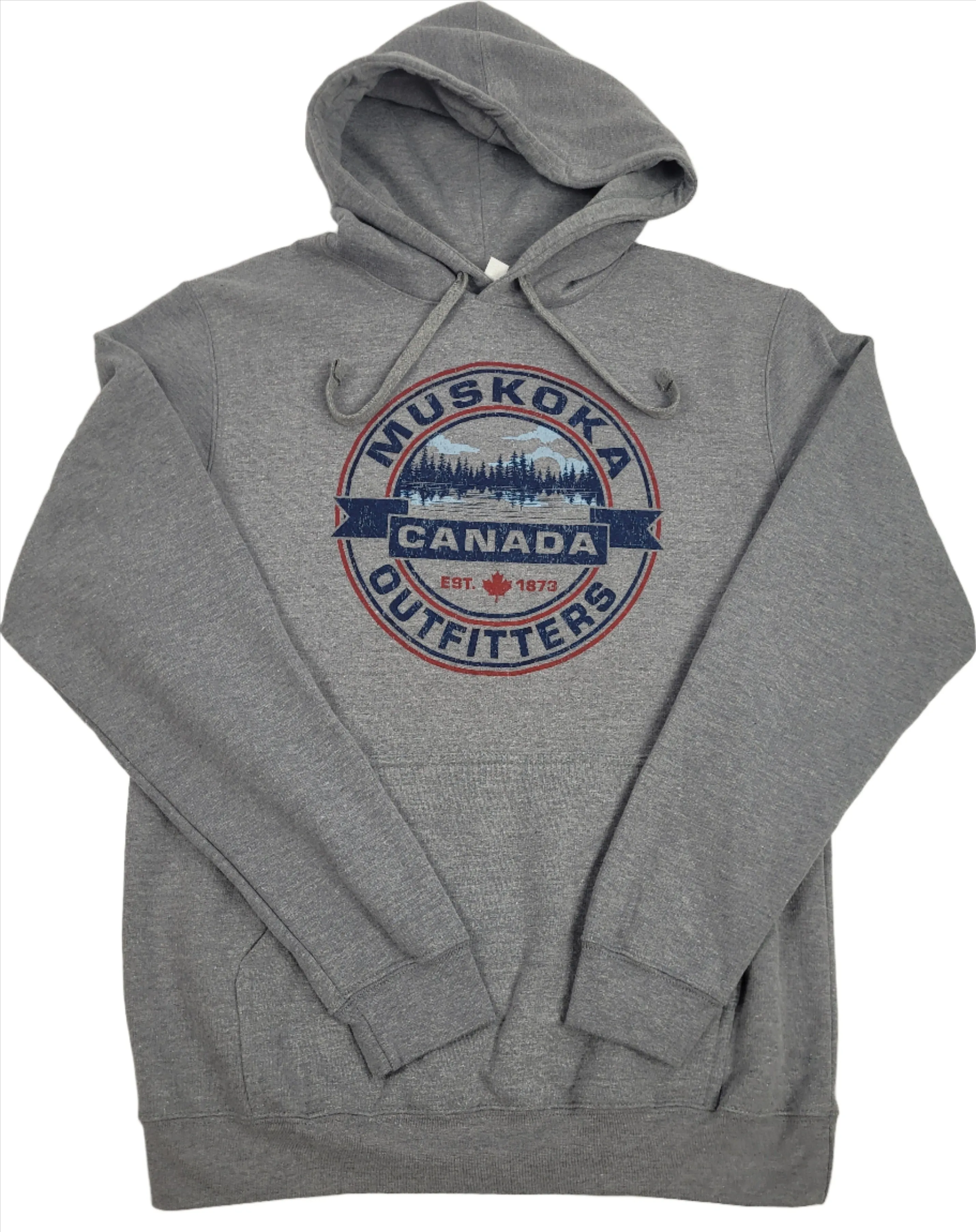 Medium Weight Muskoka Hoodie in Graphite