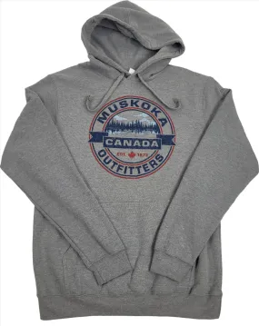 Medium Weight Muskoka Hoodie in Graphite