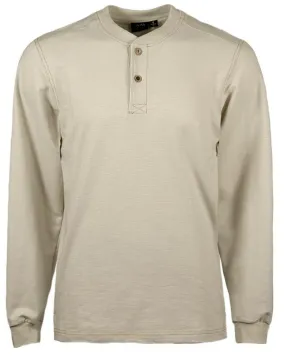 Men's Henley Slub Terry Soft Pullover 1517-SBT