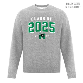 MHHS Grad 2025 Unisex Crewneck Sweatshirt (MHG25T001-F2400)
