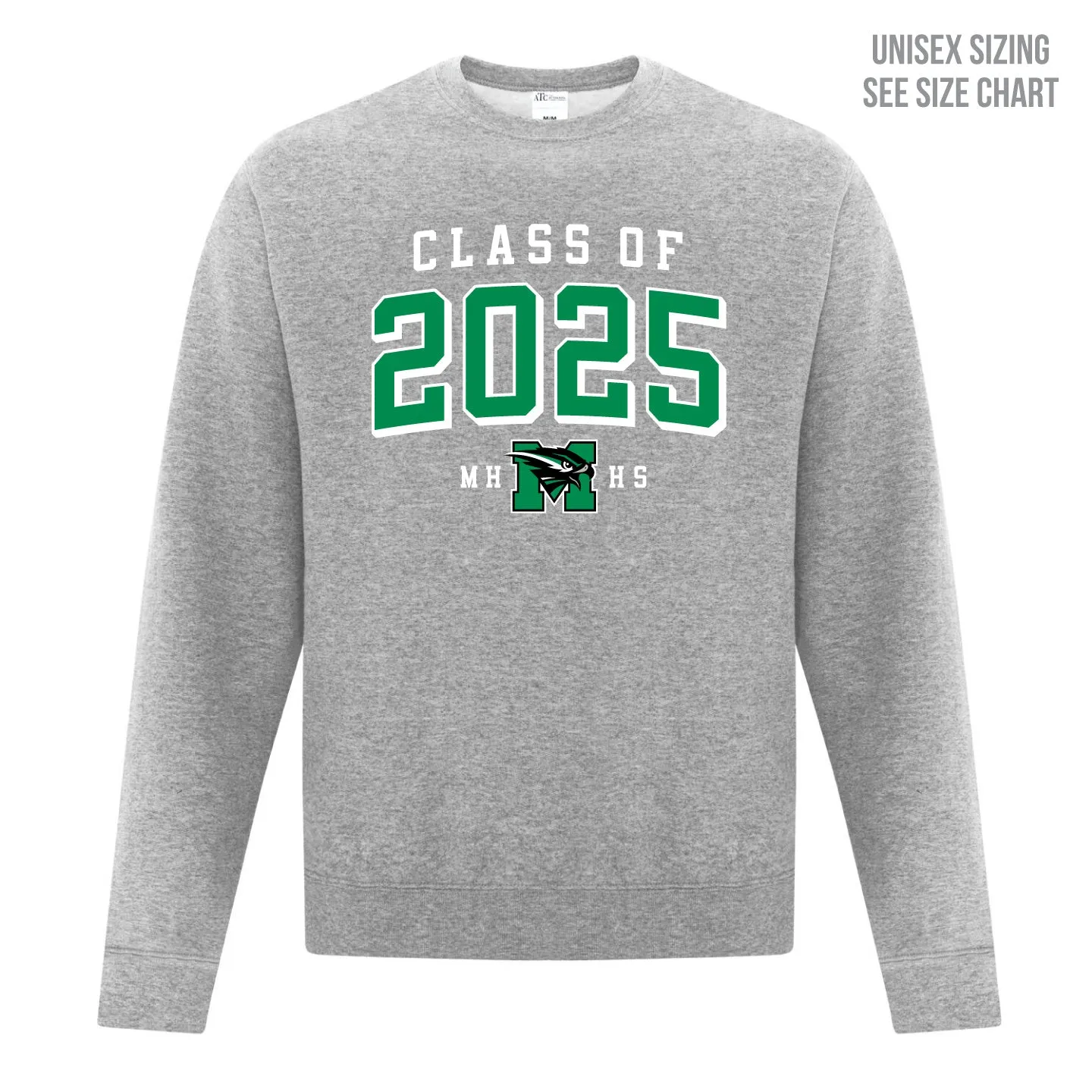 MHHS Grad 2025 Unisex Crewneck Sweatshirt (MHG25T001-F2400)