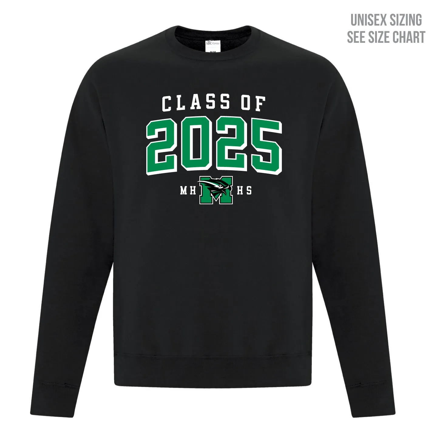 MHHS Grad 2025 Unisex Crewneck Sweatshirt (MHG25T001-F2400)