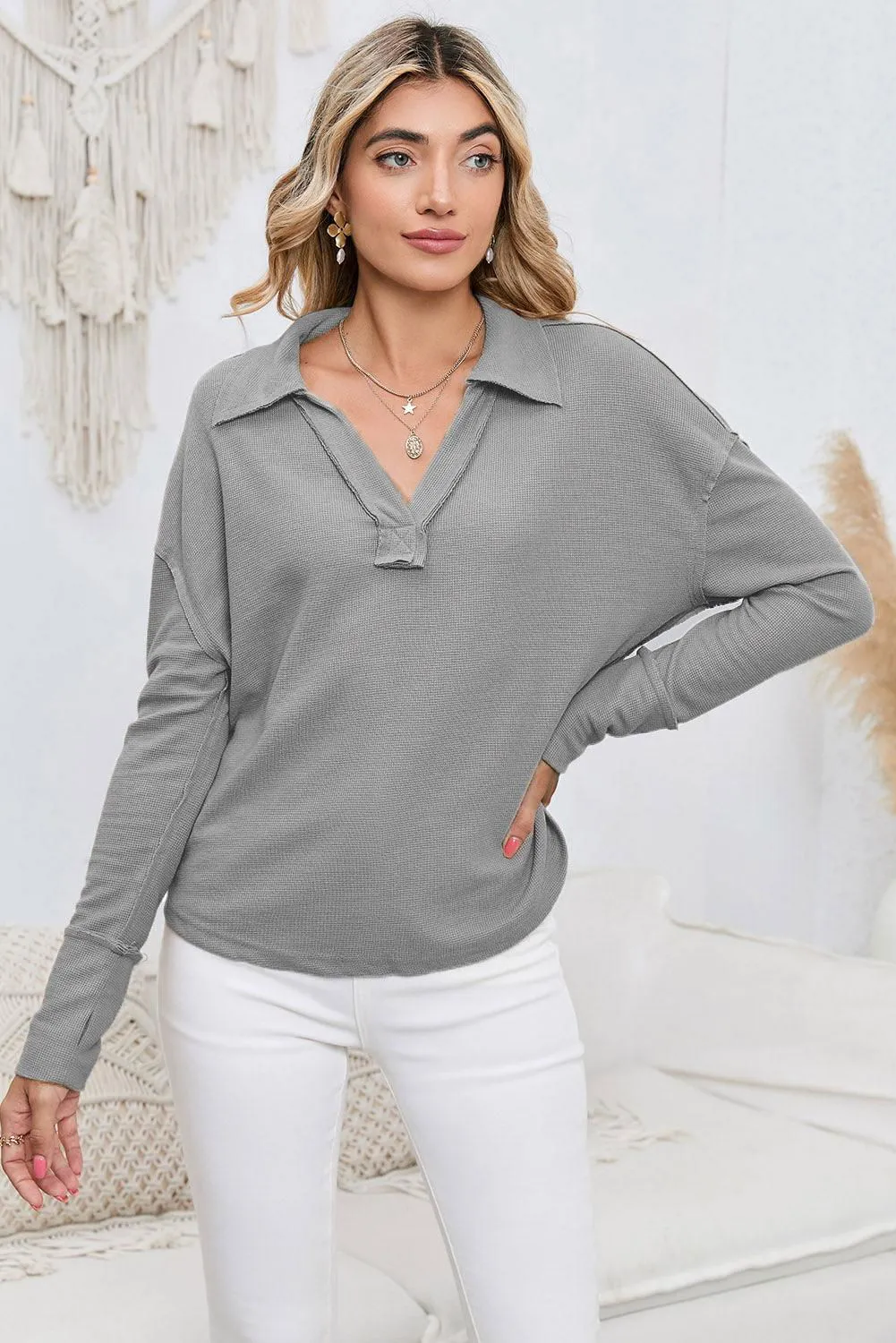 Miro Collared Sweatshirt