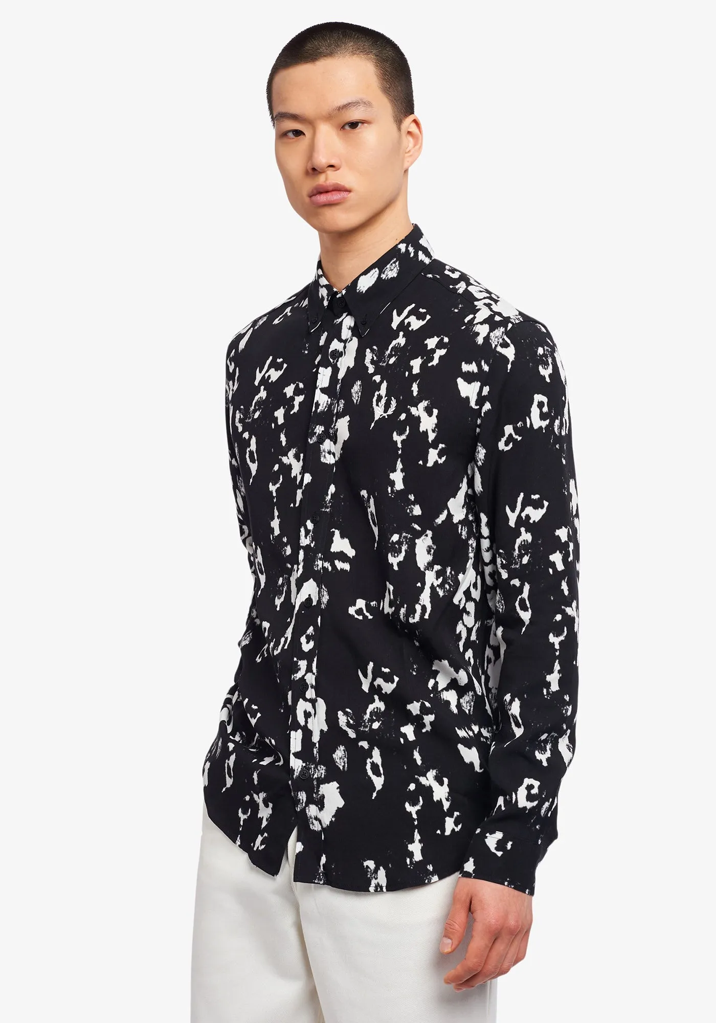 MONOCHROME ABSTRACT SHIRT