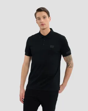 Monochrome Brand Embellished Sleeve Polo Shirt