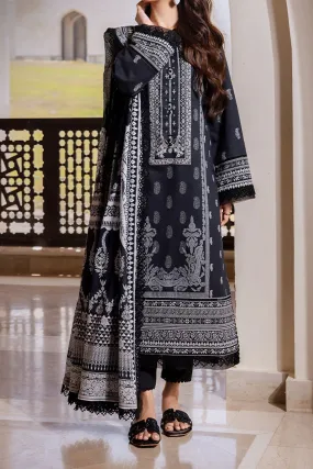 Monochrome By Asim Jofa Unstitched 3 Piece Digital Lawn Collection'2024-AJCM-04