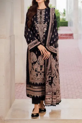 Monochrome By Asim Jofa Unstitched 3 Piece Digital Lawn Collection'2024-AJCM-08