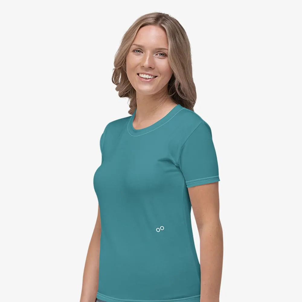 Monochrome Stretchy Tee Sage Green