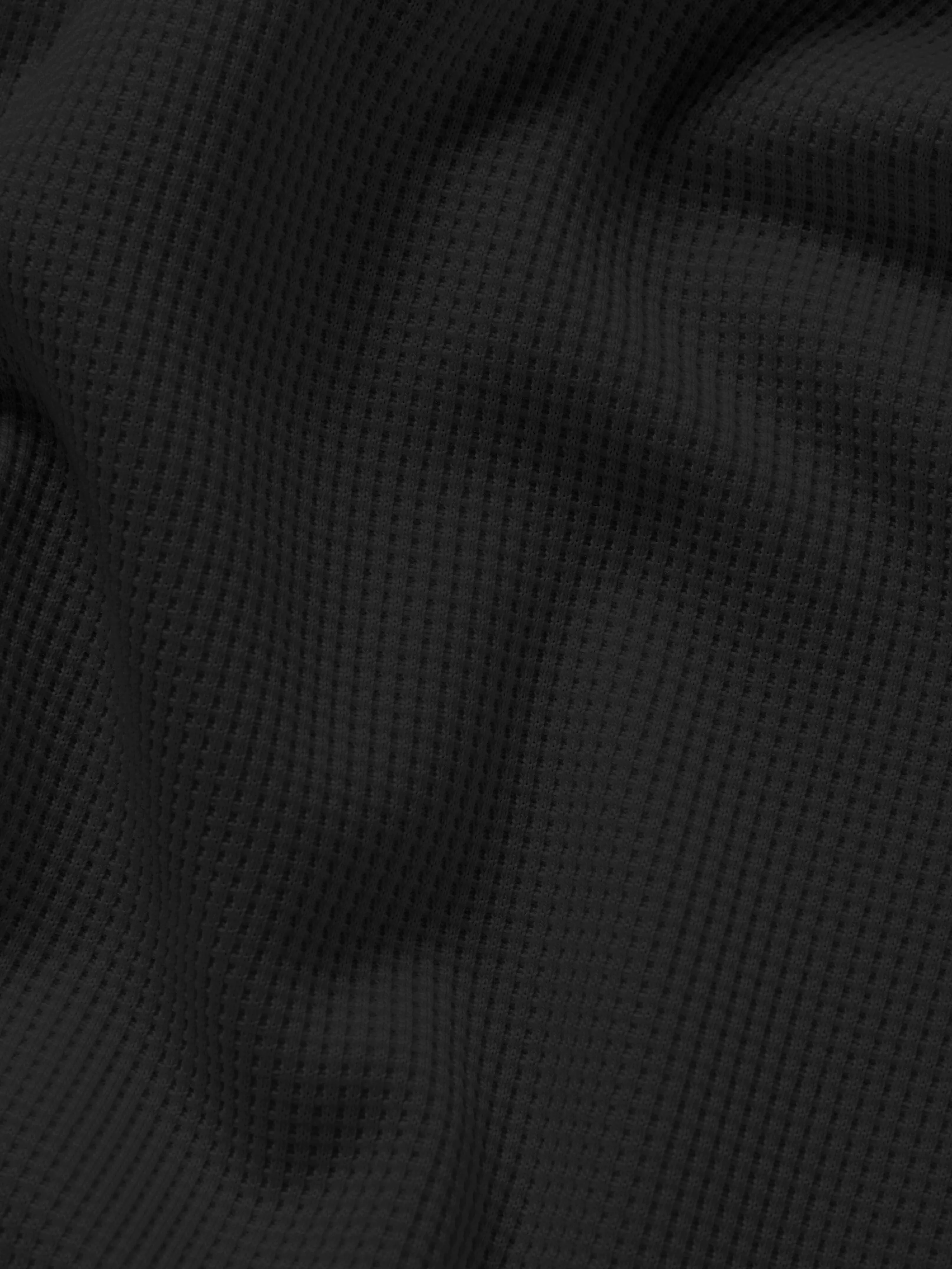 M's Hill Country TurboDry Henley - Black