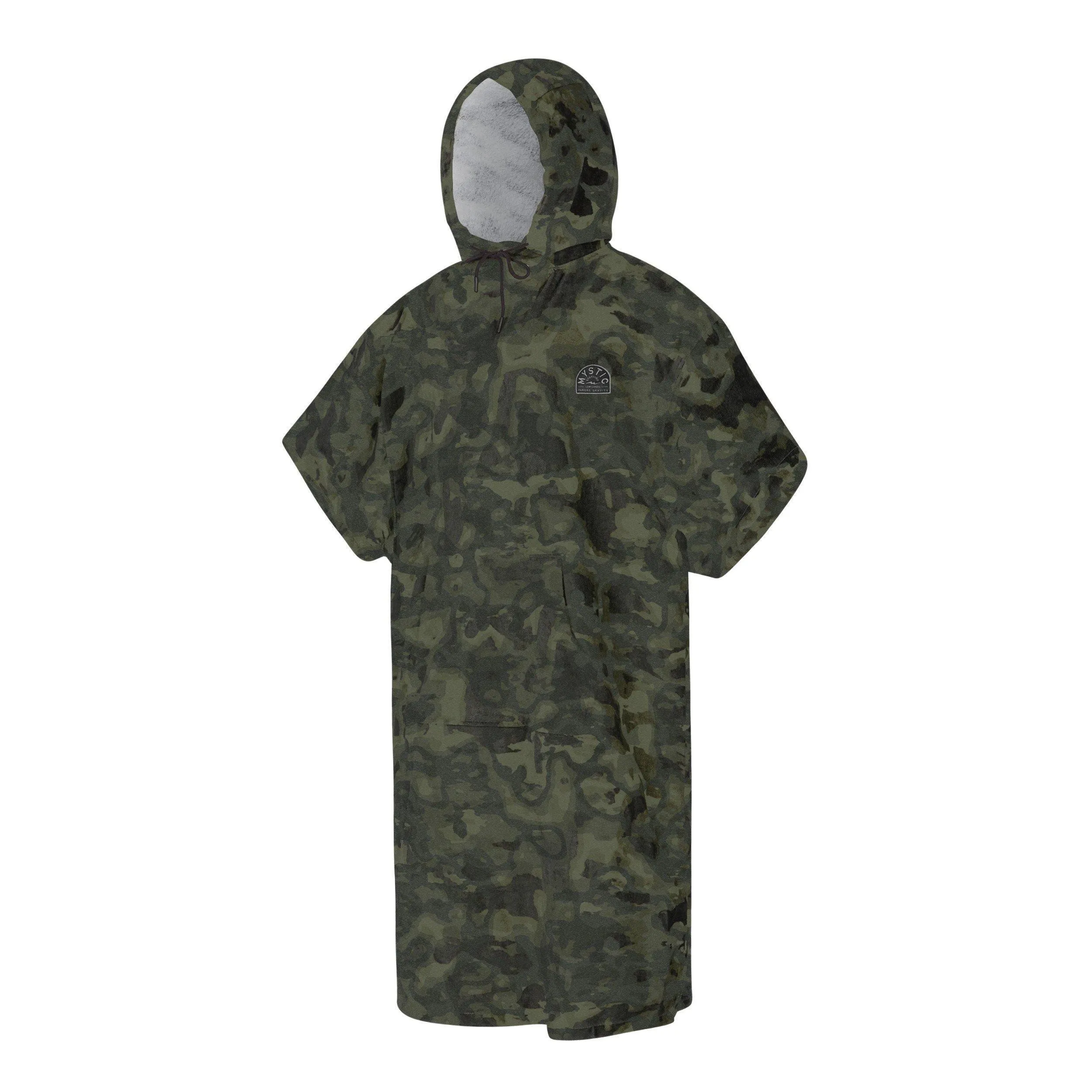 Mystic Poncho Velour Camo Changing Robe