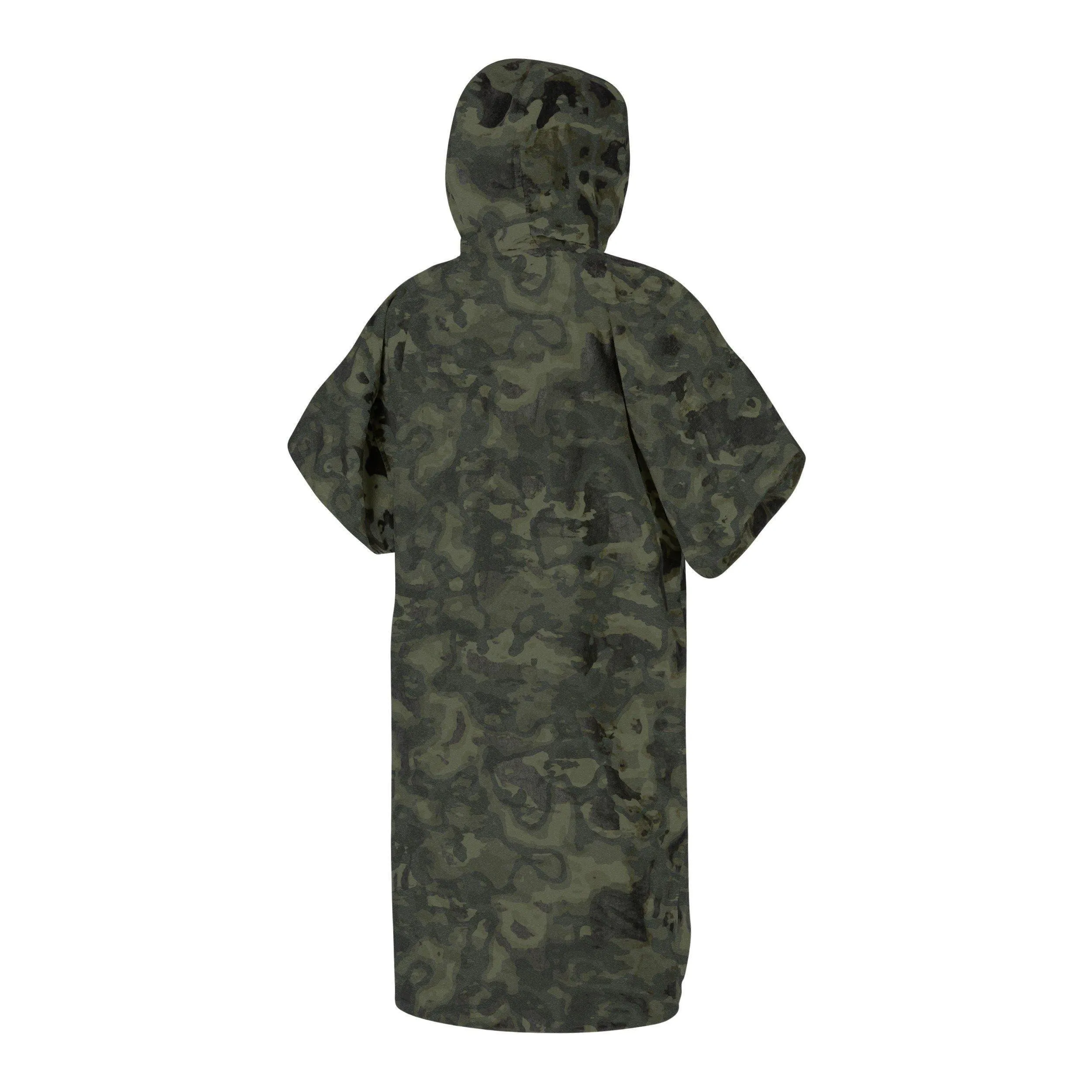 Mystic Poncho Velour Camo Changing Robe