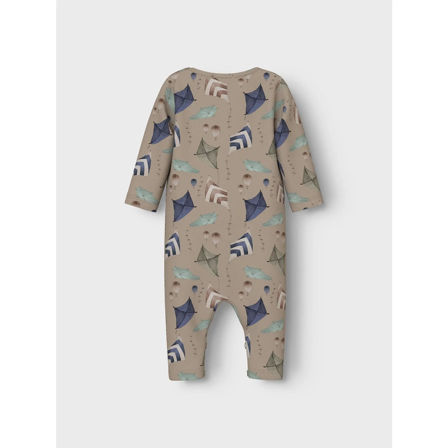 Name It Weathered Teak Nathon Onesie