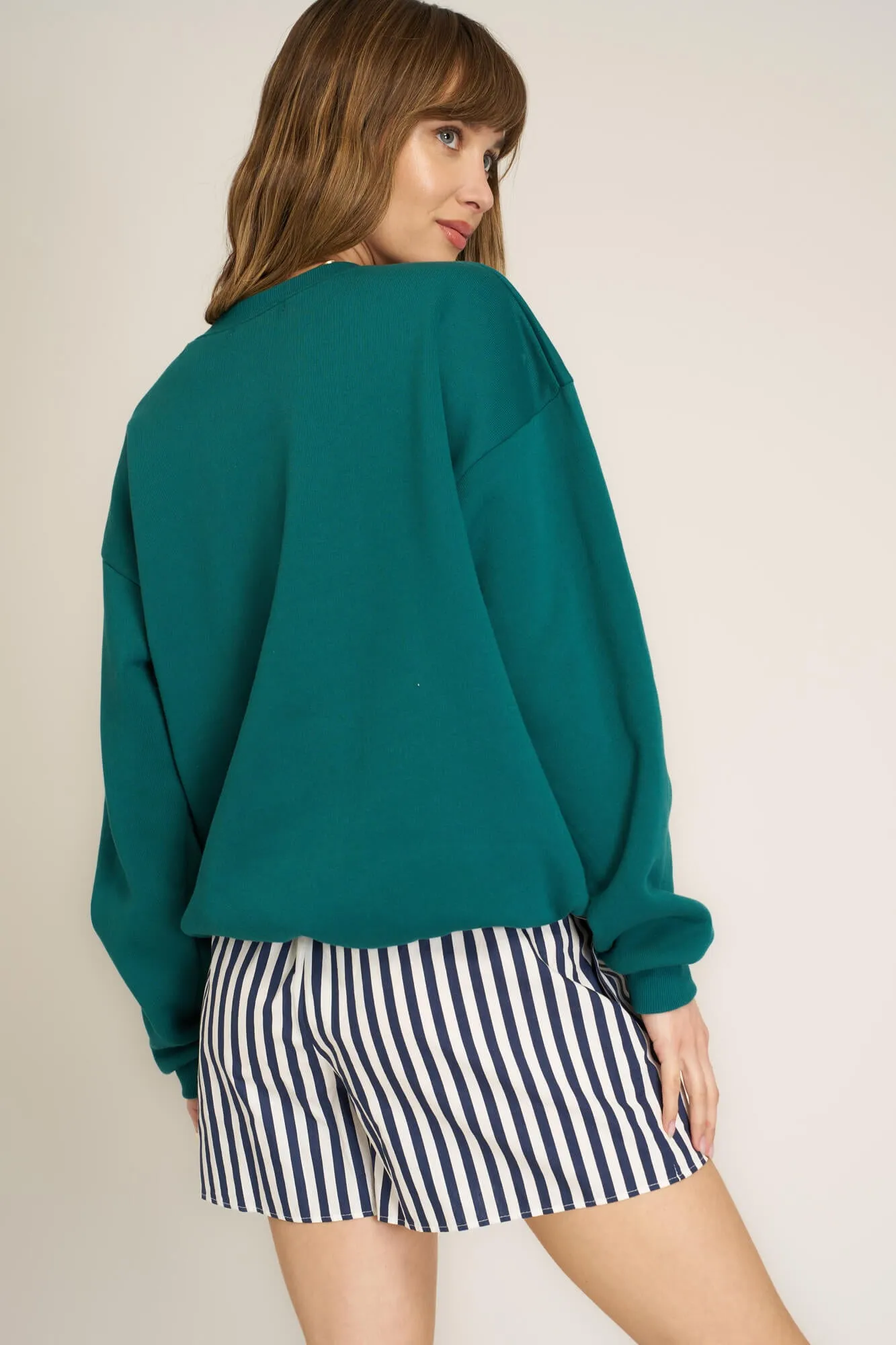 Napa Valley Arch Sweatshirt - Pacific Teal