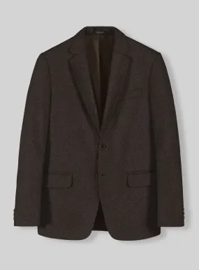 Naples Dark Brown Tweed Jacket