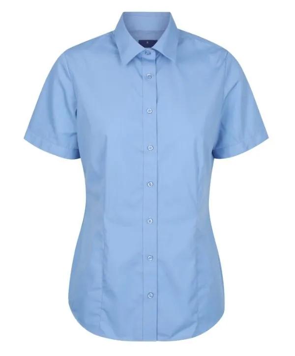 Nicholson Premium Poplin, Womens Short Sleeve Shirt