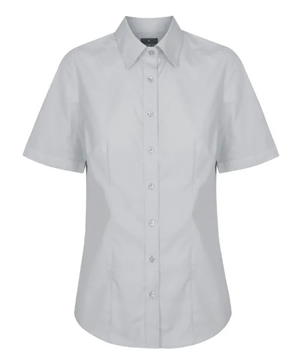 Nicholson Premium Poplin, Womens Short Sleeve Shirt