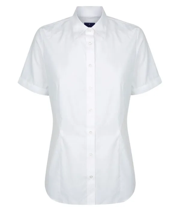 Nicholson Premium Poplin, Womens Short Sleeve Shirt