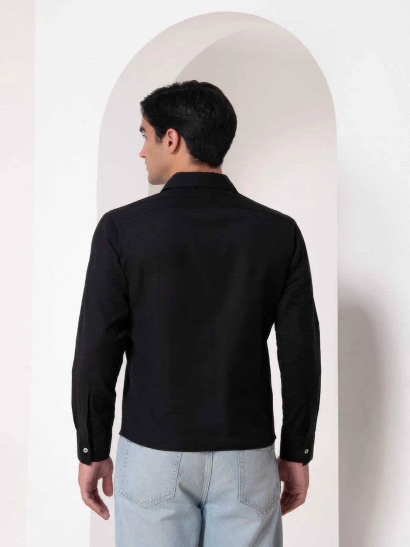 Noir Emb Premium Shirt