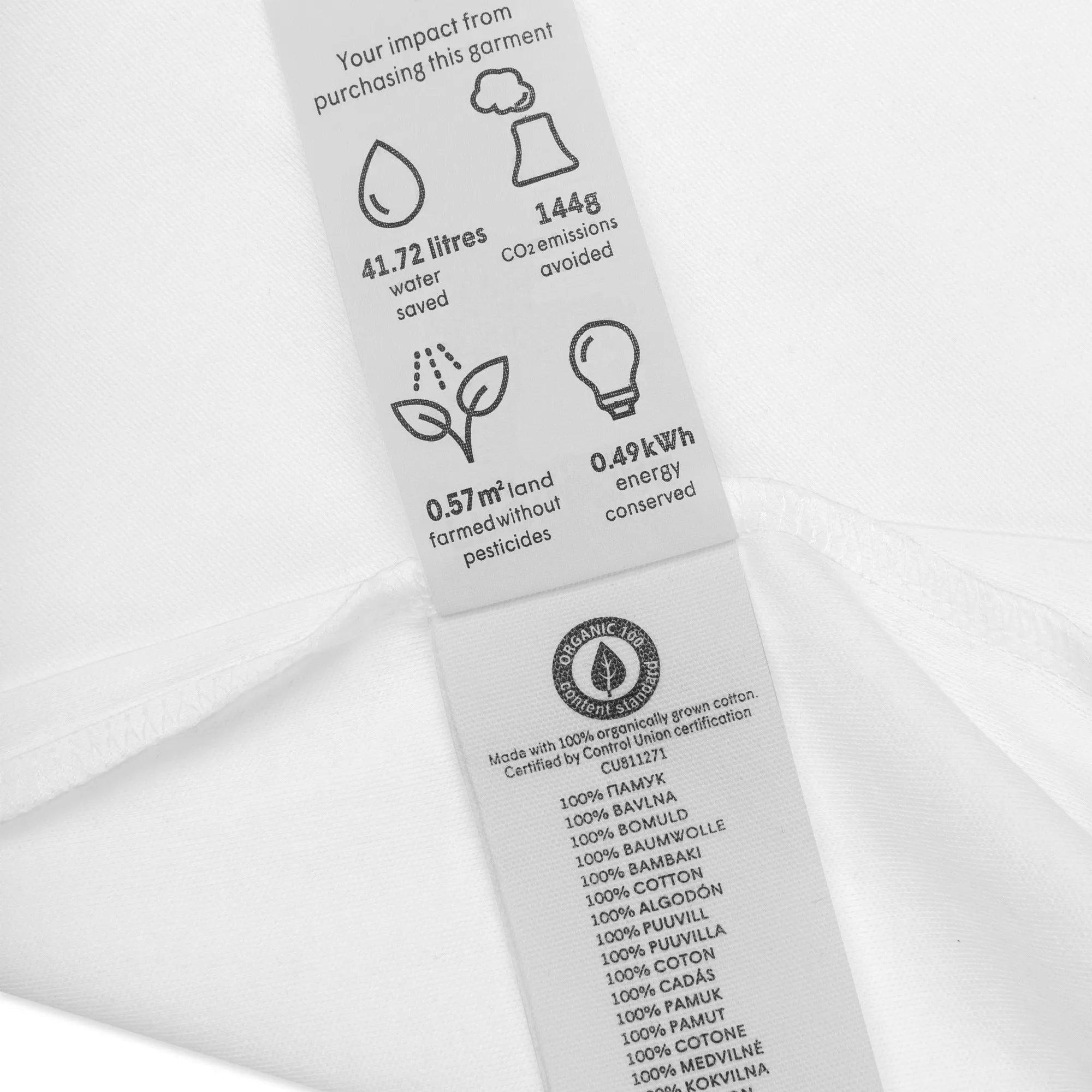 Organic cotton baby bodysuit, Sweet Dreams - Fitz & Willow