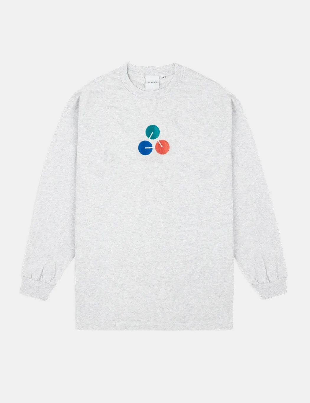 Parlez Ole Long Sleeve T-Shirt - Grey Heather