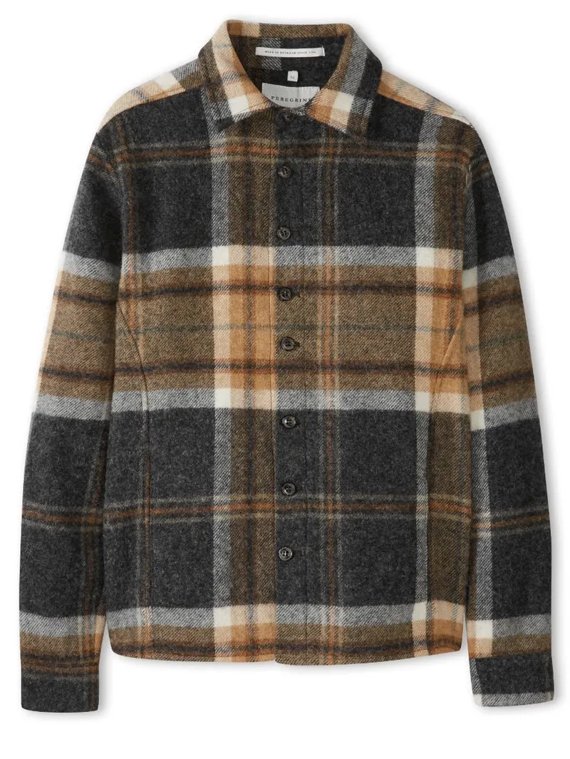 Peregrine Wool Overshirt Barney Shirt Jacket