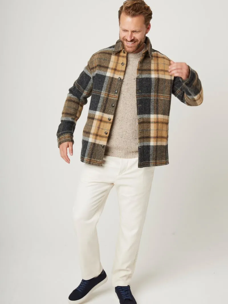 Peregrine Wool Overshirt Barney Shirt Jacket