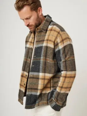 Peregrine Wool Overshirt Barney Shirt Jacket