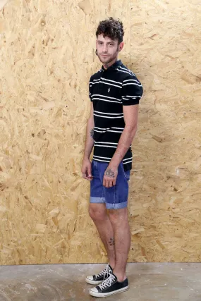 Polo Ralph Lauren Polo Shirt in Monochrome Stripe