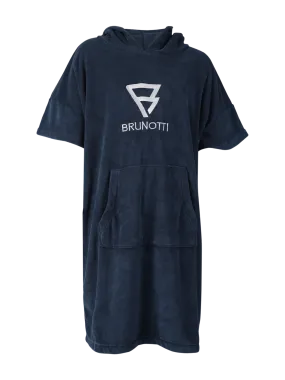 Poncho-Solid Poncho | Blue