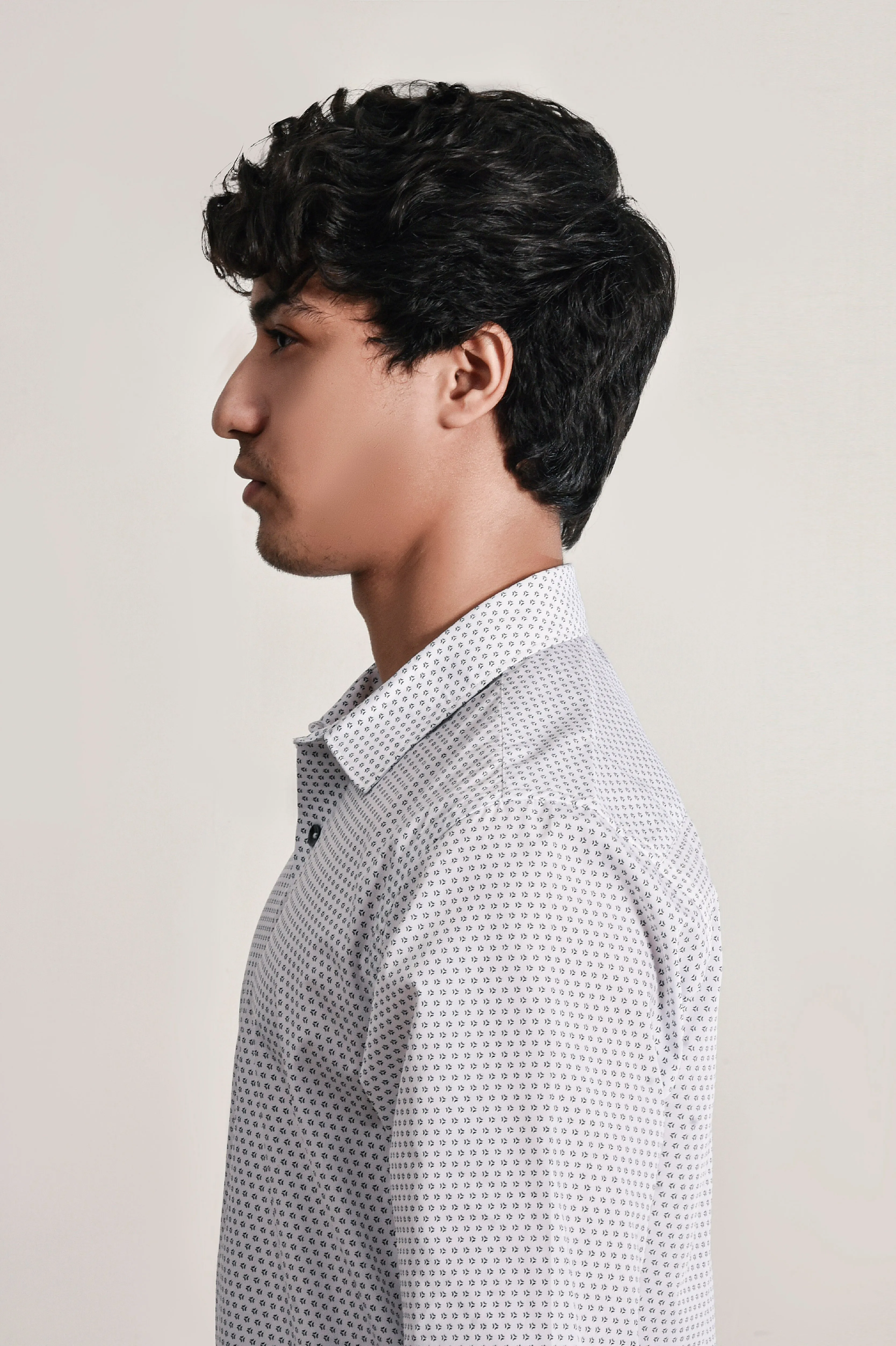 Printed Flock Casual Shirt