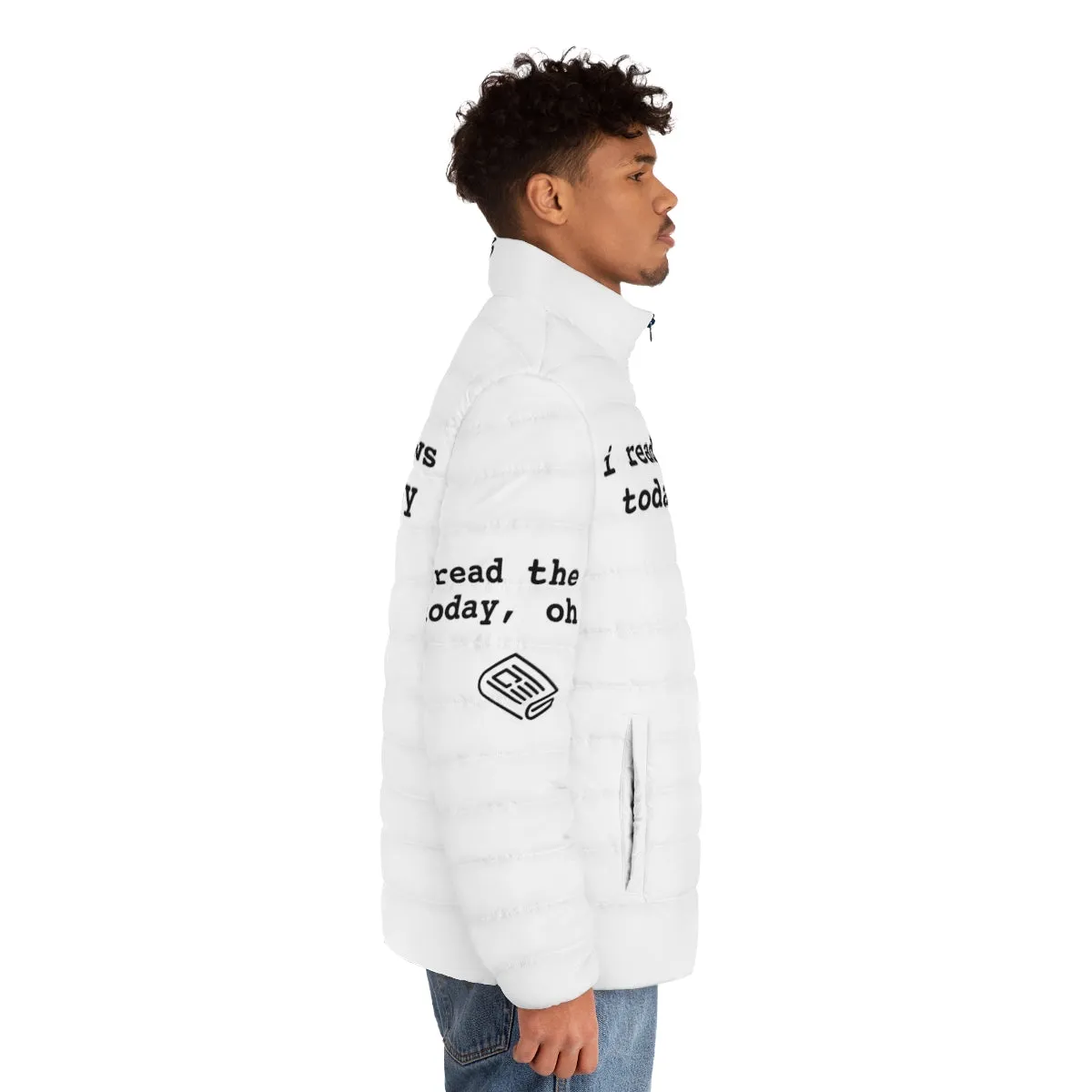 "The Beatles" Inspired Puffer Jacket - Iconic 60s Music Legends