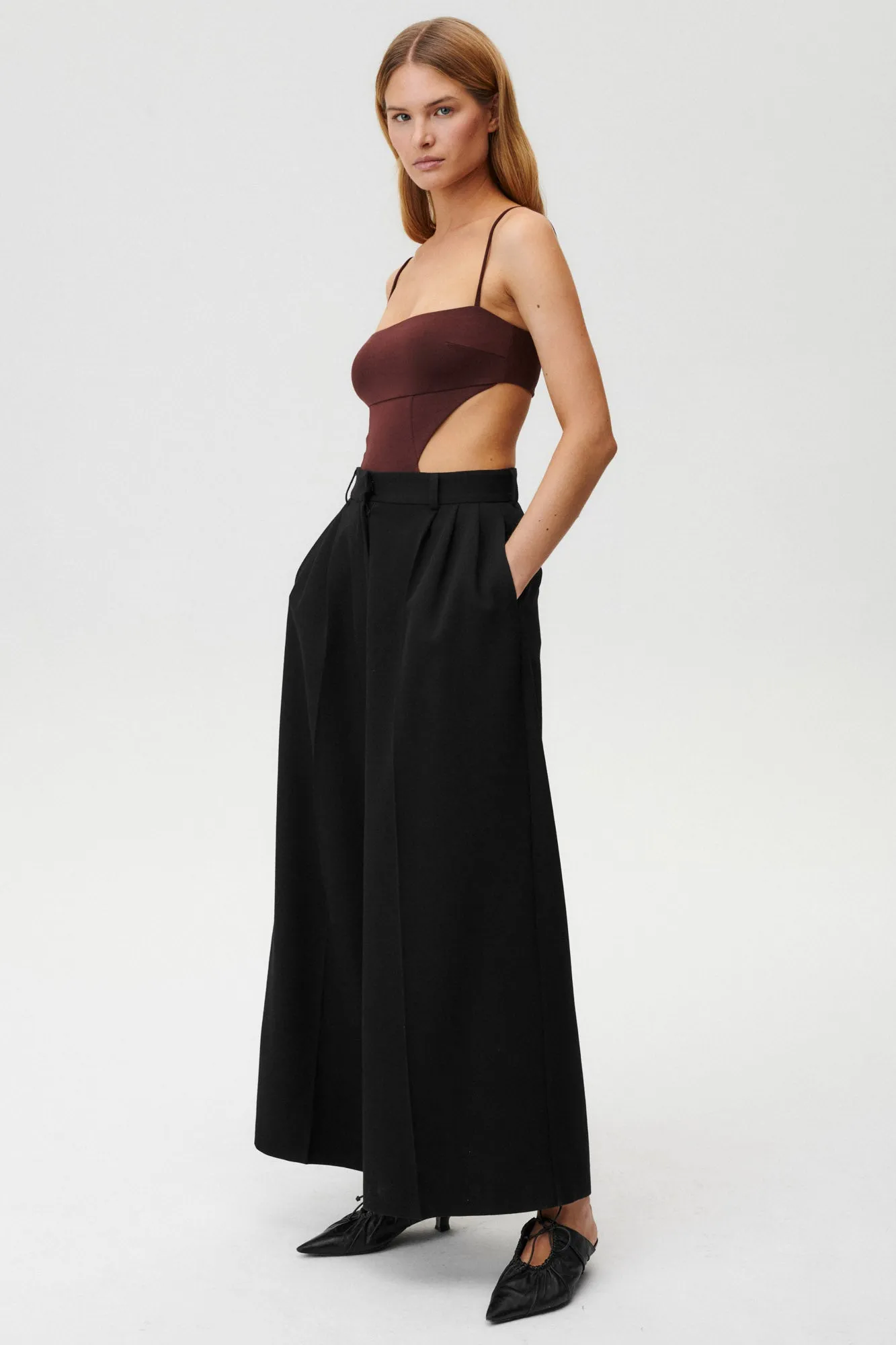 Reckless Bodysuit Brown