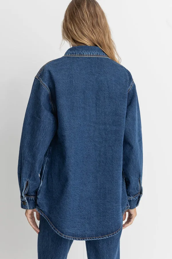 RHYTHM OVERSIZED DENIM SHACKET