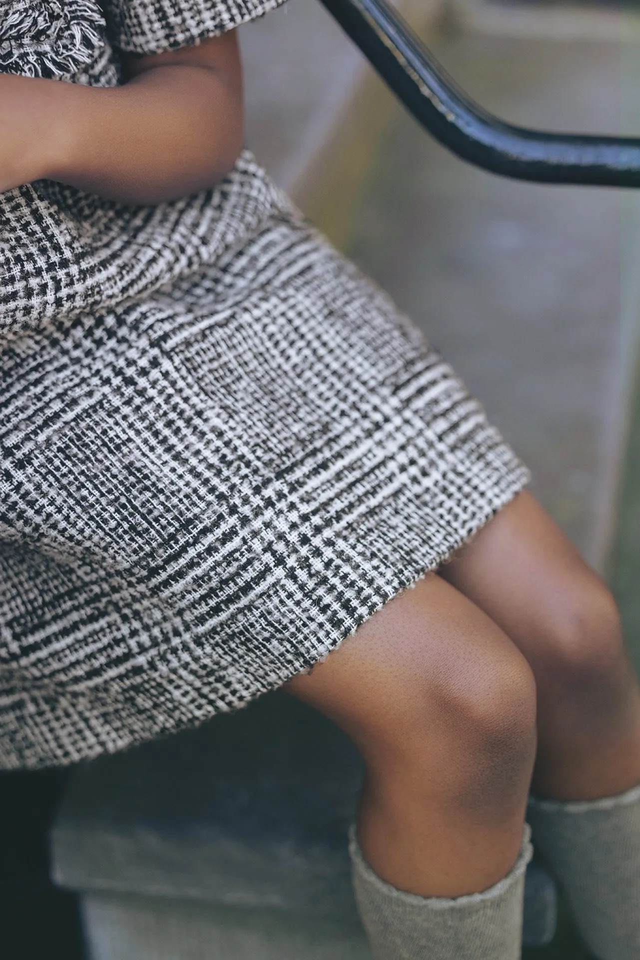 Robe - Gris tweed