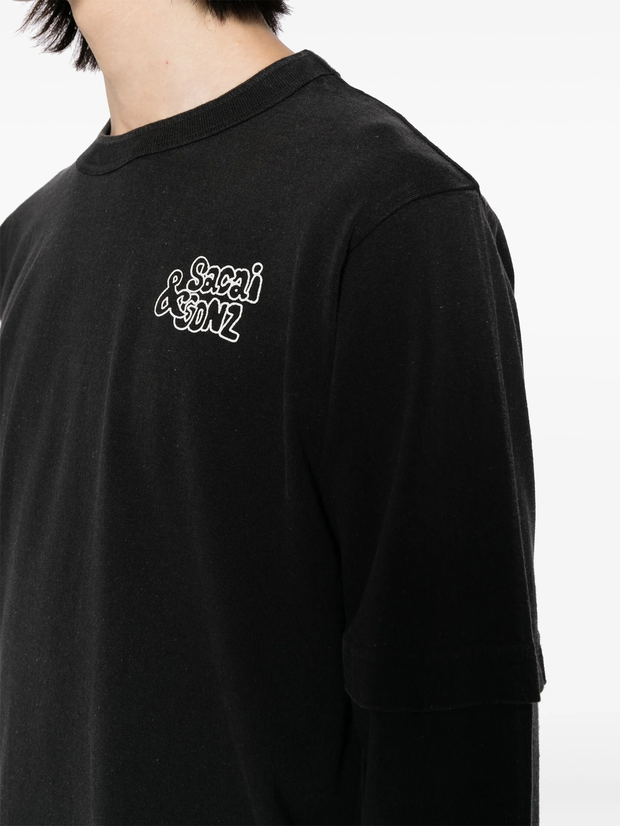 Sacai Gonz One Love Long Sleeve T-Shirt