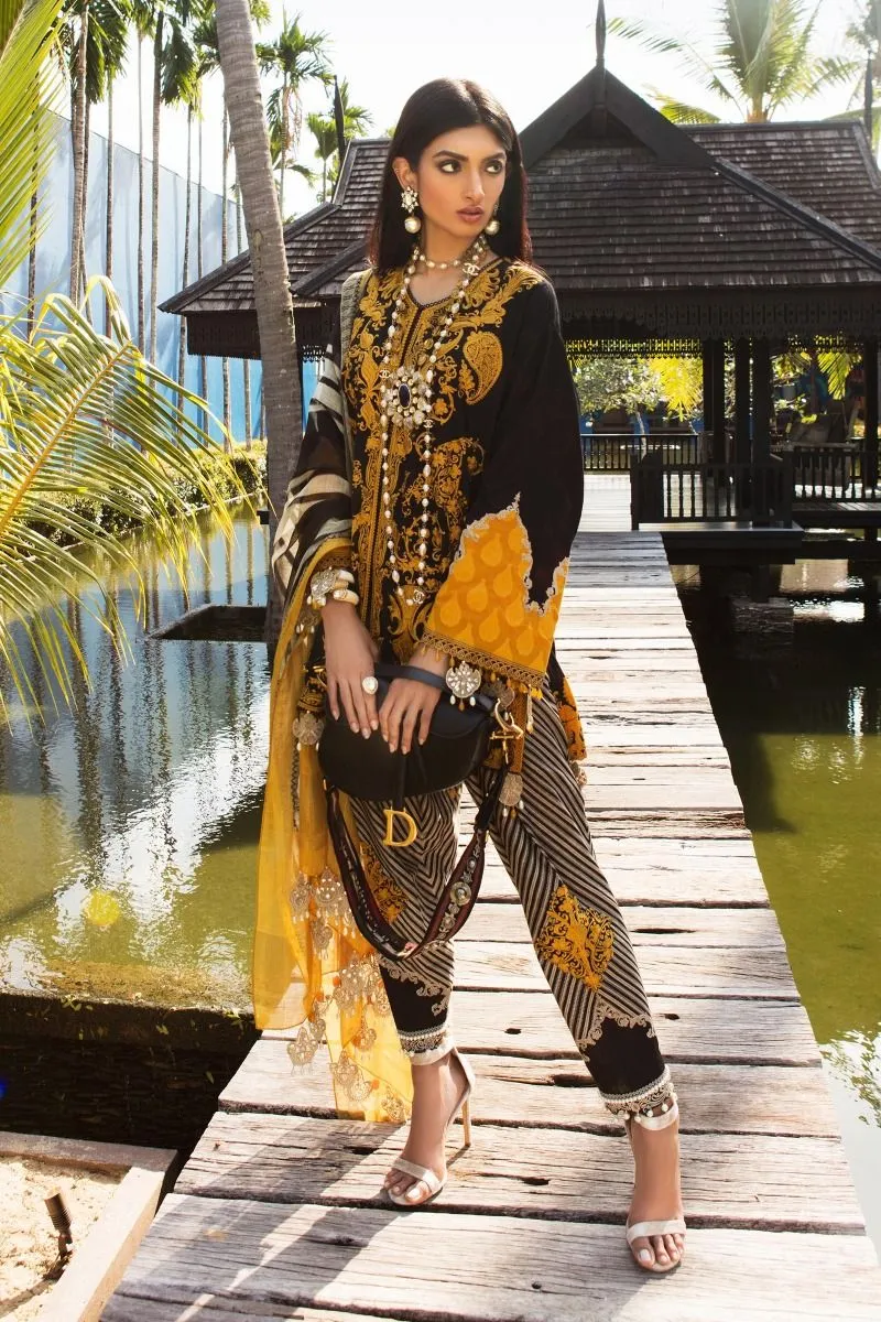 Sana Safinaz Luxury Lawn Collection 2020 – 7B