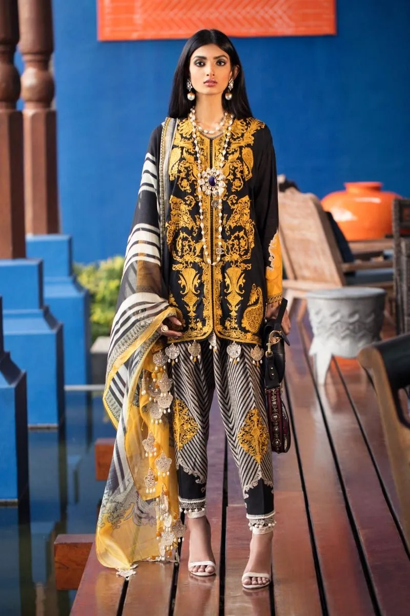 Sana Safinaz Luxury Lawn Collection 2020 – 7B