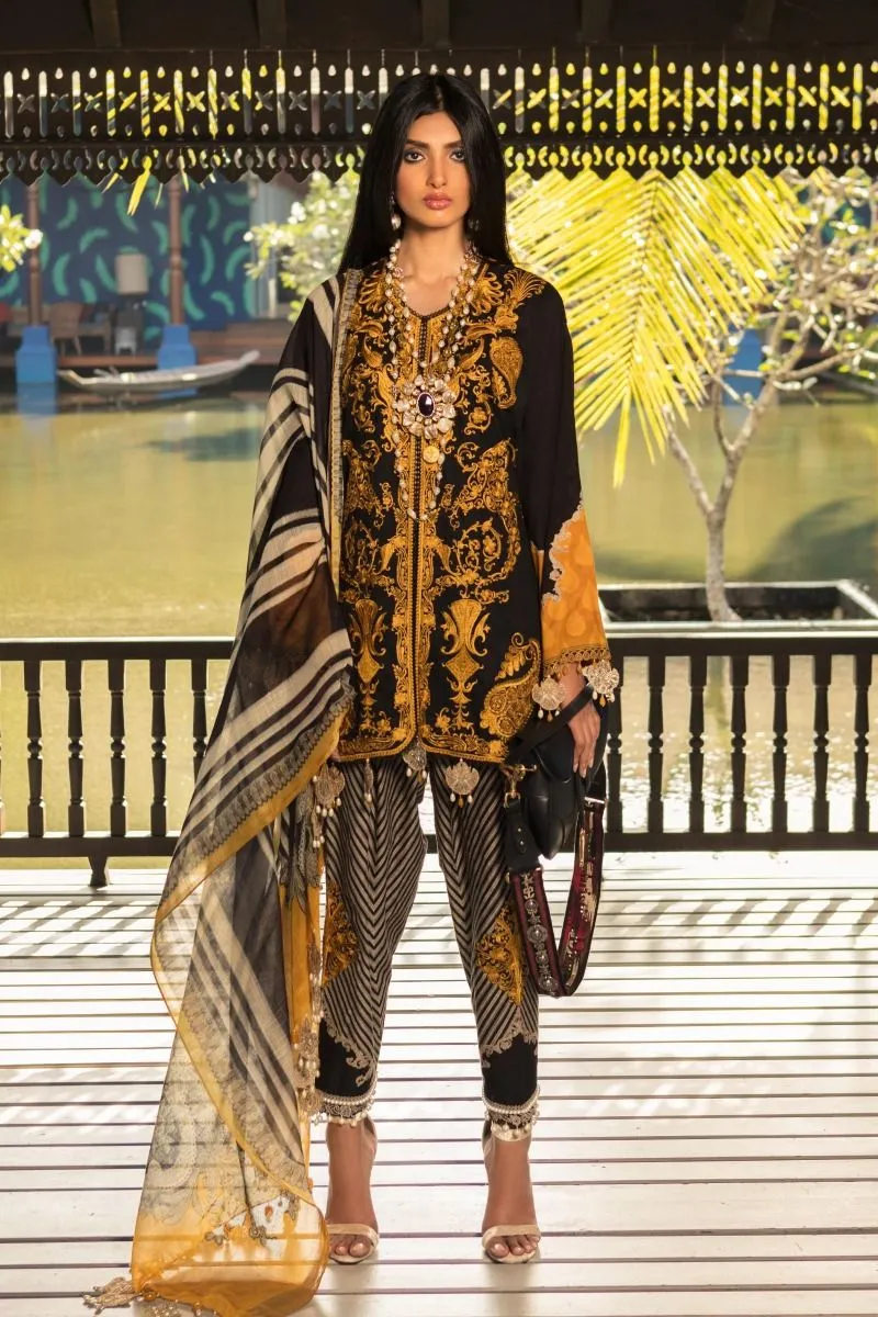 Sana Safinaz Luxury Lawn Collection 2020 – 7B