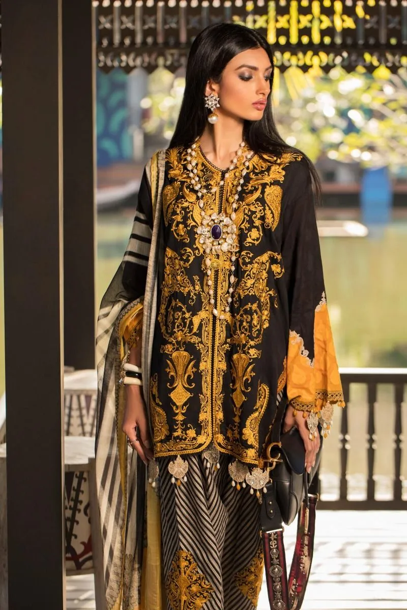 Sana Safinaz Luxury Lawn Collection 2020 – 7B