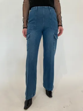 Scout Cargo Pants - Mid Wash